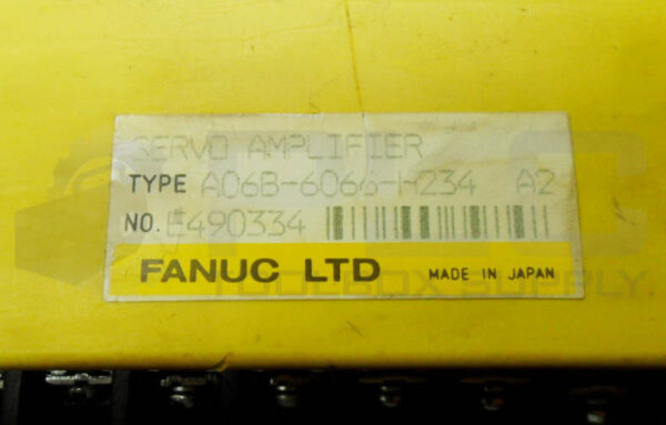 FANUC A06B-6066-H234 A2 AC SERVO AMPLIFIER UNIT - Image 5