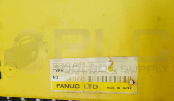 FANUC A06B-6066-H233 A2 AC SERVO AMPLIFER - Image 6