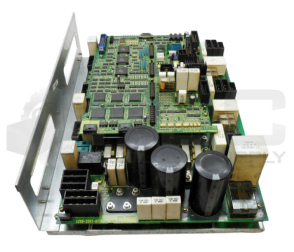 FANUC A20B-2003-0131/02B SPINDLE DRIVE W/ A16B-2100-0200/05D CIRCUIT BOARD