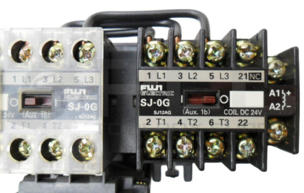 FUJI ELECTRIC SJ-0G CONTACTOR 24VDC 15A 200-440V W/ TR-0N/3 OVERLOAD RELAY TR13D - Image 6