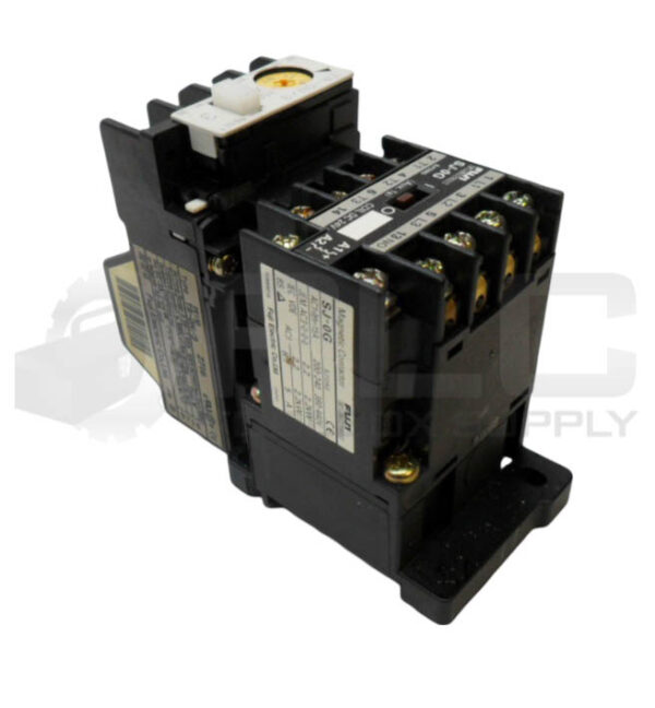 FUJI ELECTRIC SJ-0G CONTACTOR 15A 200-440V W/ TR-0N/3 OVERLOAD RELAY TR13D - Image 3
