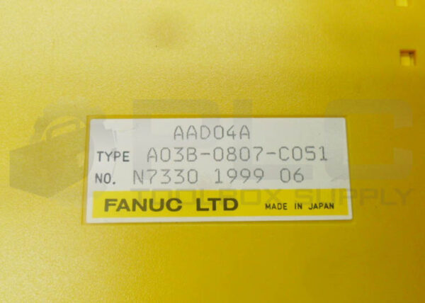 FANUC A03B-0807-C051 ANALOG INPUT MODULE AAD04A - Image 5