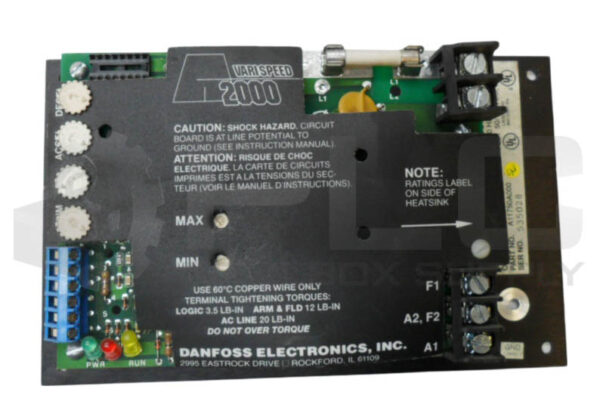 DANFOSS ELECTRONICS A11750A000 DC MOTOR CONTROLLER 120VAC 15A 50/60HZ - Image 2