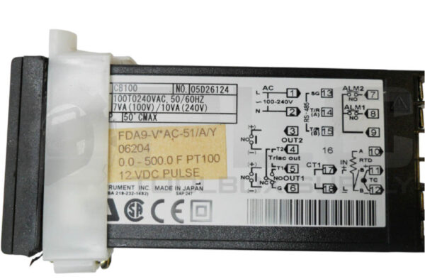 RKC CB100 TEMPERATURE CONTROLLER 100-240VAC 50/60HZ FDA9-V*AC-51/A/Y - Image 5