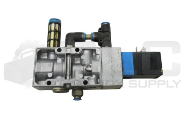 FESTO MVH-5-1/4 SOLENOID VALVE 29-145PSI W/ MSV-3 COIL W/ U-1/4 MUFFLER
