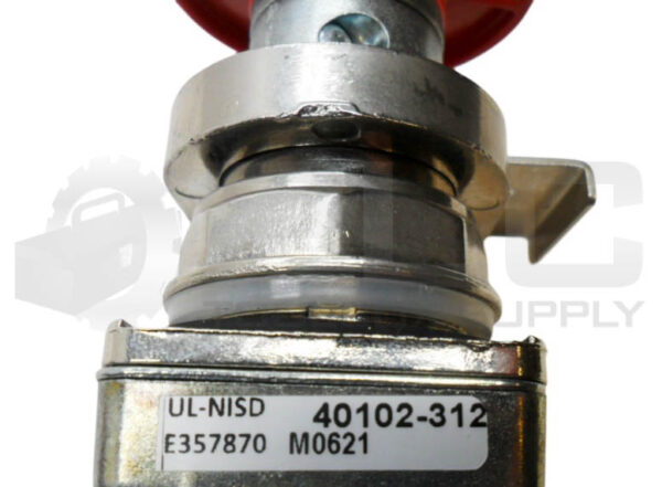 REES 40102-312 EMERGENCY STOP PUSH BUTTON W/ 52702NC-OUR CONTACT BLOCK - Image 5