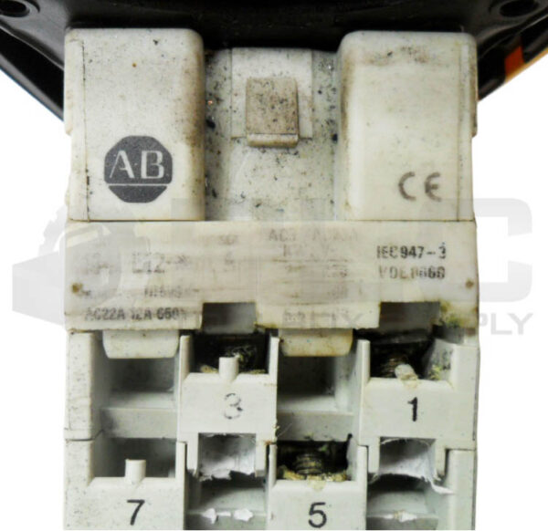 ALLEN BRADLEY 194L-E12-1753 /A DISCONNECT SWITCH 194L-E12-* 12A 690V - Image 5