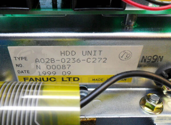 FANUC A02B-0236-C272 HDD UNIT A20B-2100-0490/01A N86D-1613-R101/01 - Image 8