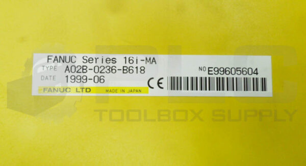 FANUC A02B-0236-B618 OPERATOR PANEL 10" SERIES 16I-M - Image 7