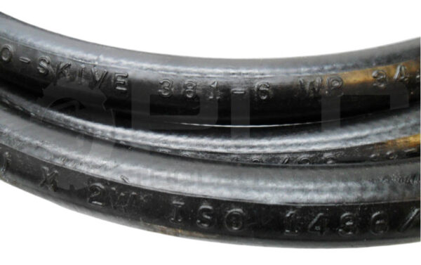 PARKER 381-6 HYDRAULIC HOSE 3/8" X 46" - Image 5