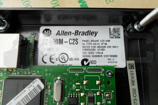 ALLEN BRADLEY 22-HIM-C2S /C PANEL MOUNT LCD HIM - Image 4
