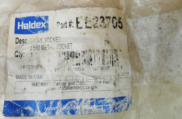 SEALED NEW HALDEX BE23705 7 WAY SOCKET - Image 4