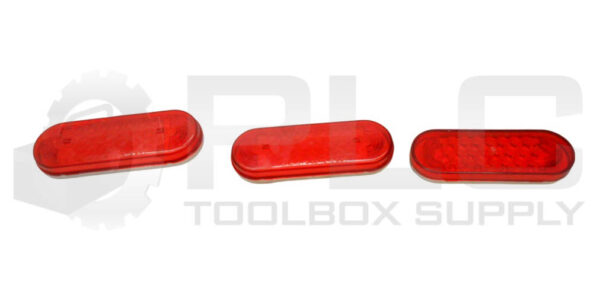 LOT OF 3 GROTE 5396 STOP/TAIL/ TURN LIGHT RED