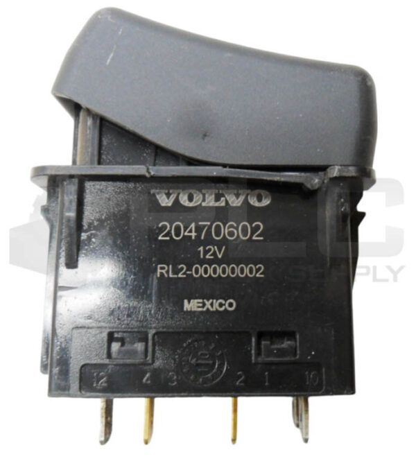 NEW VOLVO 20470602 DASH/CONSOLE SWITCH 12V RL2-00000002 *READ* - Image 5