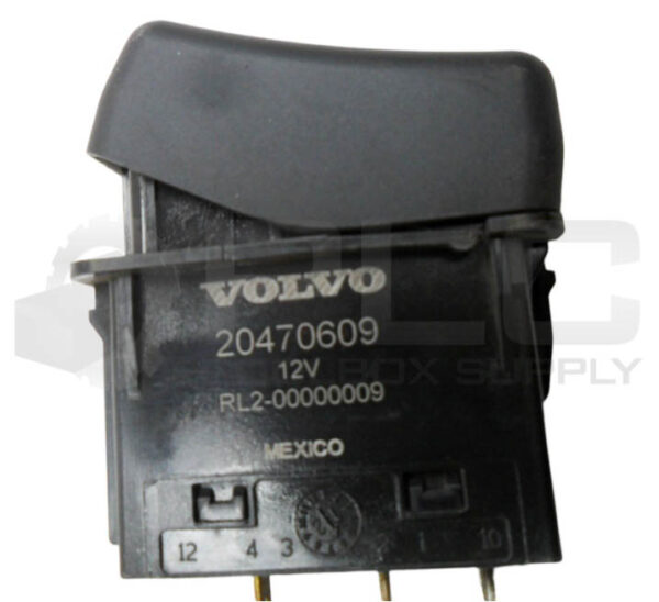 NEW VOLVO 20470609 AUX SWITCH 12V RL2-00000009 *READ* - Image 4