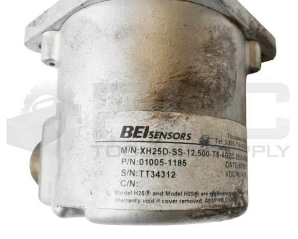 BEI SENSOR 01005-1185 ENCODER 5-28VDC XH25D-SS-12.500-T5-ABZC-28V/V-SM18 - Image 5