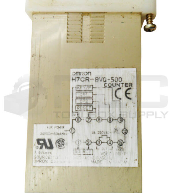 OMRON H7CR-BVG-500 COUNTER 100-240VAC 50/60HZ - Image 5