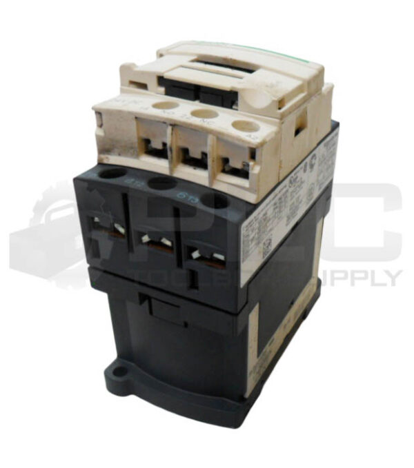 SCHNEIDER ELECTRIC LC1D18BD CONTACTOR 24VDC W/ LAD4TBDL SURGE SUPPRESSOR 5-24V - Image 3