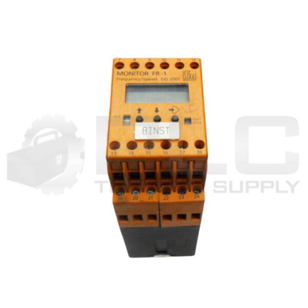 IFM ELECTRONIC DD2001 FREQUENCY/ SPEED MONITOR FR-1 50/60HZ 24V
