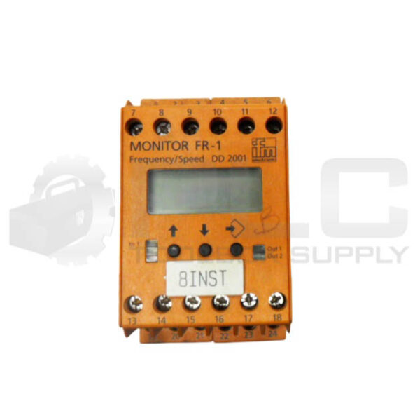 IFM ELECTRONIC DD2001 FREQUENCY/ SPEED MONITOR FR-1 50/60HZ 24V - Image 2