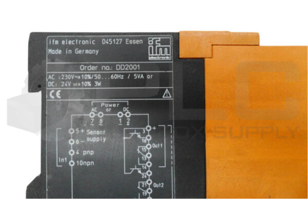 IFM ELECTRONIC DD2001 FREQUENCY/ SPEED MONITOR FR-1 50/60HZ 24V - Image 5