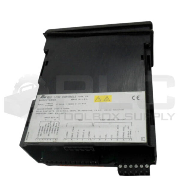 RED LION CONTROLS GEM20000 DIGITAL COUNTER 115VAC 50/60HZ 11-14VDC .7A GEM2 - Image 3