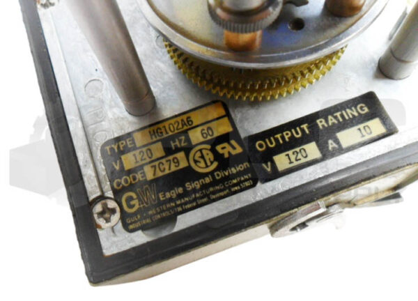 EAGLE SIGNAL HG102A6 REPEAT CYCLE TIMER 150SEC W/ PCP-100 MOUNTING ADAPTER - Image 7