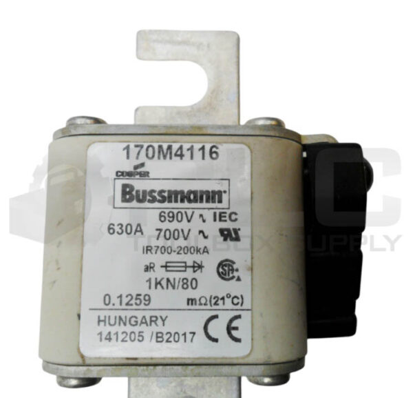 EATON BUSSMANN 170M4116 FUSE 630A 690-700V - Image 5