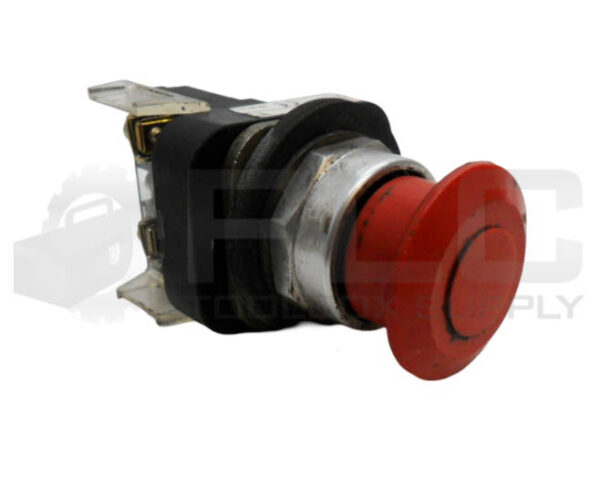 ALLEN BRADLEY 800T-FX D4 /T PUSH BUTTON RED W/ 800T-XD4 /E CONTACT BLOCK - Image 2