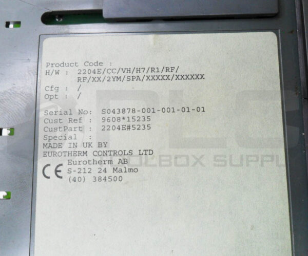 EUROTHERM 2204E/CC/VH/H7/R1/RF/RF/XX/2YM/SPA CONTROLLER 2204E - Image 5
