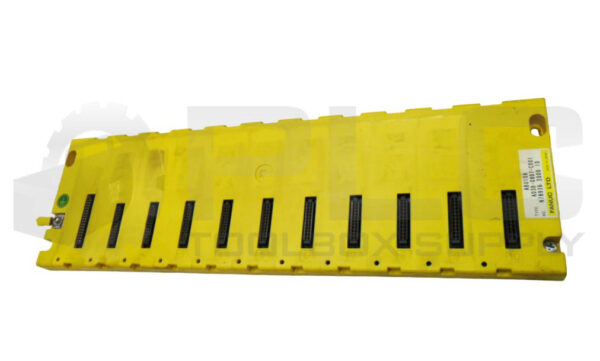 LOT OF 2 FANUC A03B-0807-C001 PLC CARD RACK 11 SLOT ABU10A - Image 3