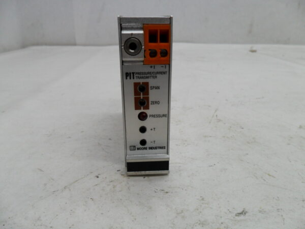 MOORE INDUSTRIES PIT/3-15PSIG/4-20MA/12-24DC-FA3[DIN] PRESSURE TRANSMITTER - Image 2
