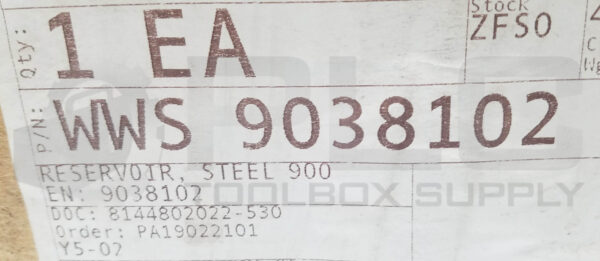 NEW WESTERN STAR WWS 9038102 RESERVOIR TANK, STEEL 900 - Image 5