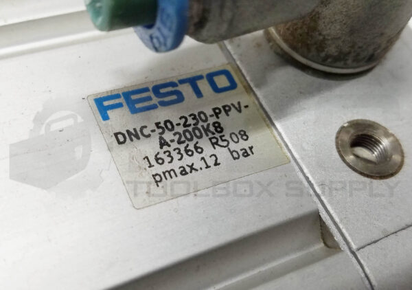 FESTO DNC-50-230-PPV-A-200K8 CYLINDER, PMAX 12 BAR, 163366 R508 - Image 5