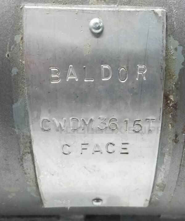 BALDOR CWDM3615T 5HP 3PH 1725RPM FR: 184 TC - Image 6