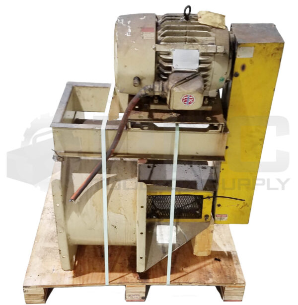 BACKWARDLY INCLINED BLOWER QBCS-165 w/ US MOTOR JAD 7.5HP 3PH 1770RPM FR: 254U