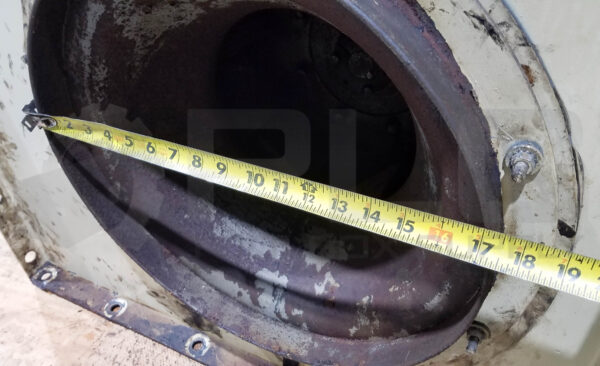 BACKWARDLY INCLINED BLOWER QBCS-165 w/ US MOTOR JAD 7.5HP 3PH 1770RPM FR: 254U - Image 7