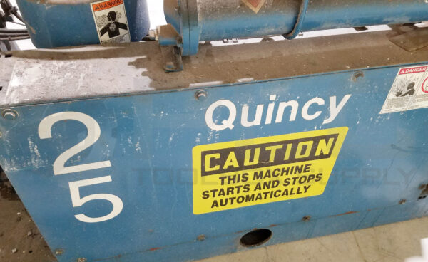 QUINCY QSB25WNW31N AIR COMPRESSOR 25HP 1760RPM - Image 7