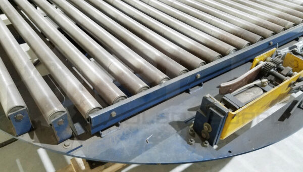 LANTECH TURNTABLE CONVEYOR FOR STRETCH WRAPPER Conveyor: 52in x 6.5ft - Image 4