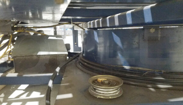 LANTECH TURNTABLE CONVEYOR FOR STRETCH WRAPPER Conveyor: 52in x 6.5ft - Image 7