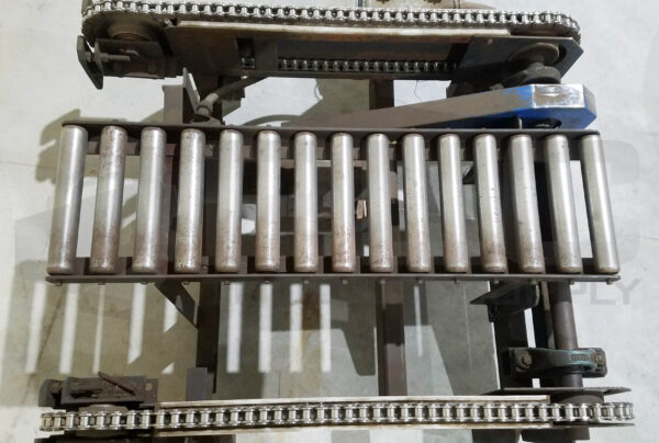 LANTECH POWERED PALLET CHAIN DRIVE ROLLER CONVEYOR Conveyor: 12 x 45 - Image 4