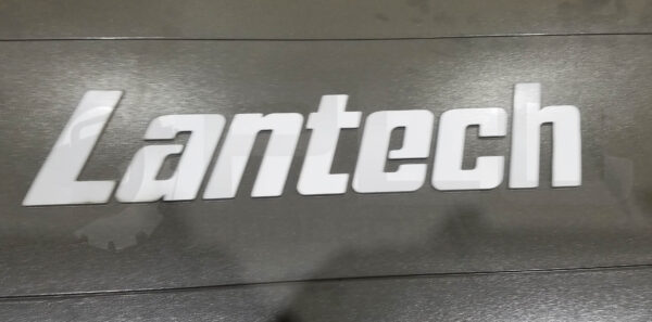LANTECH Q-600 AUTOMATIC TURNTABLE STRETCH WRAPPER MACHINE AND CABINET - Image 5