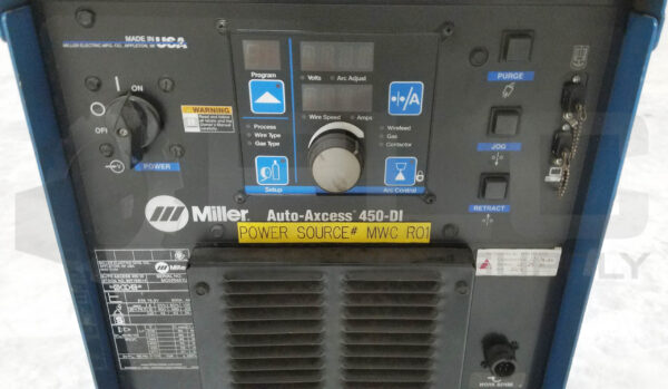 MILLER AUTO AXCESS 450-DI WELDER POWER SOURCE CONTROL, 450 DI - Image 5