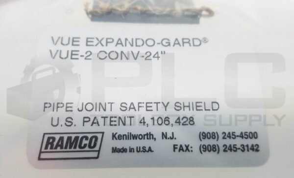 BOX OF 2 NEW RAMCO VUE EXPANDO-GARD VUE-2 CONV-24" PIPE JOINT SAFETY SHIELD - Image 4
