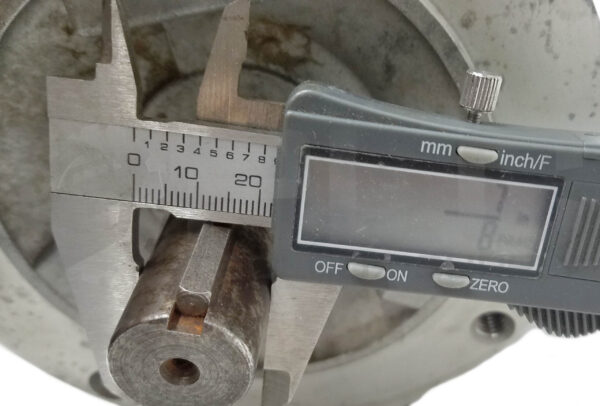 BALDOR 35A003X317G1 MOTOR 1HP 3PH 850RPM FR: 143TC 208-230/460 VOLT 6.5-6.4/3.2 - Image 5