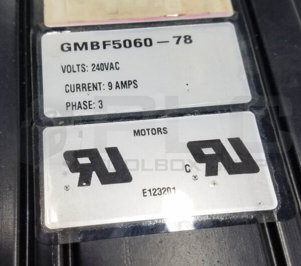 FADAL GMBF5060-78 MS AC BRUSHLESS SERVO MOTOR, MTR-0142 - Image 6