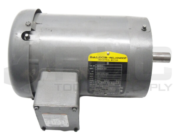 NEW BALDOR VM3603 MOTOR 3PH 1HP 1725RPM FR: 184C; 35H324-87 - Image 3