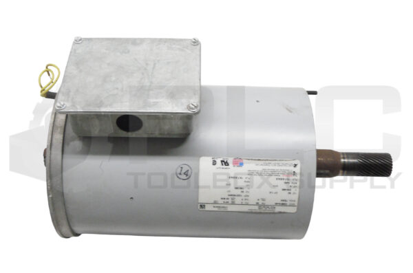 NEW COLUMBUS MCKINNON 329814-40 MOTOR 3PH 4HP 3450RPM FR: 56 - Image 3