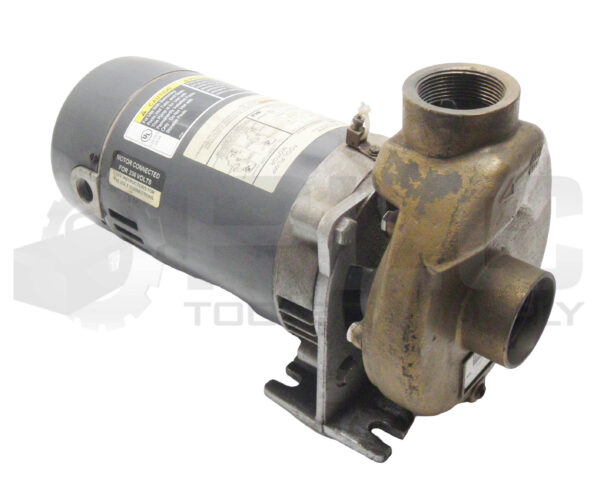 EMERSON C55JXHDP-3976 PUMP MOTOR 1PH .75HP 3450RPM W/ DAYTON 1P9997 PUMP