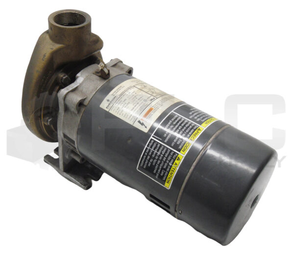 EMERSON C55JXHDP-3976 PUMP MOTOR 1PH .75HP 3450RPM W/ DAYTON 1P9997 PUMP - Image 2